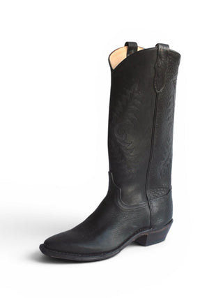 Women's Snip Toe in Black Derby