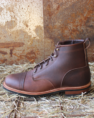 Capped Toe Horween Kudu | Brown Chromexcel