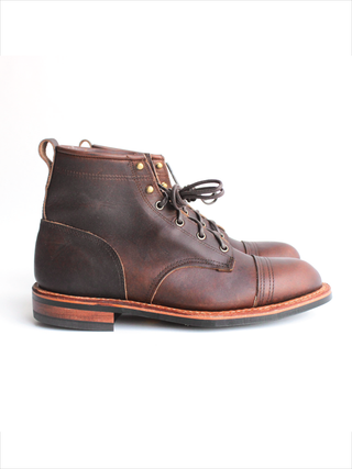 Capped Toe Horween Kudu | Brown Chromexcel